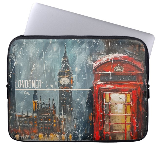 Housse Pour Ordinateur Portable Londoner (Devant)