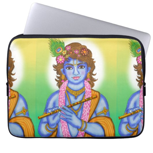 Housse Pour Ordinateur Portable Lord Krishna Laptop Case (Devant)