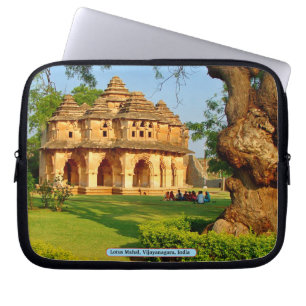 Housse Pour Ordinateur Portable Lotus Mahal, Vijayanagara, Inde