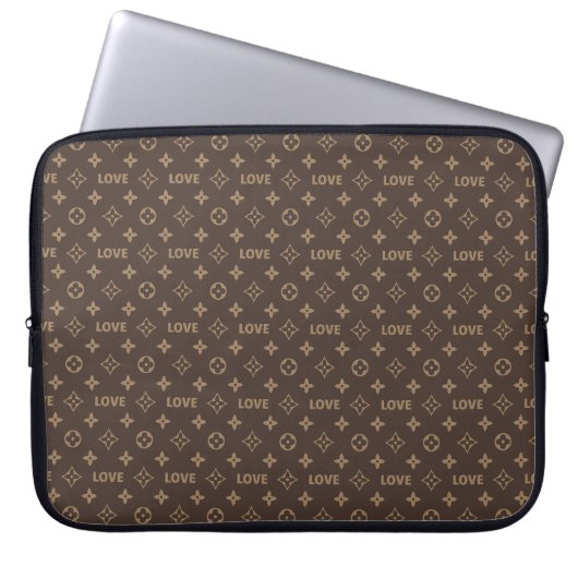 Housse Pour Ordinateur Portable Love Pattern Louis Vuitton (Devant)
