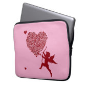 Housse Pour Ordinateur Portable Love & Romance - Saint Valentin (devant gauche)