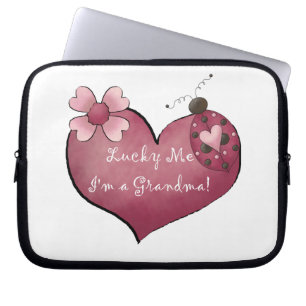 Housse Pour Ordinateur Portable Lucky Me Je suis un cadeau de grand-mère