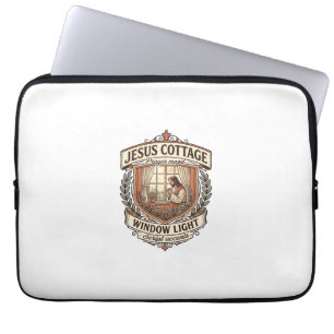 Housse Pour Ordinateur Portable Lumière de fenêtre de Jesus Cottage Lumière de fen