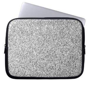 Housse Pour Ordinateur Portable Lumière grise argentée scintillements étincelles