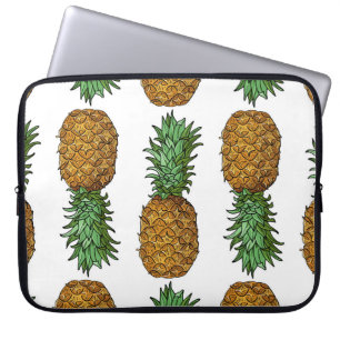 Housse Pour Ordinateur Portable Luminosité de l'ananas : Illustration tropicale es