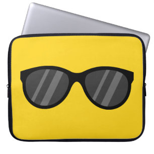 Housse Pour Ordinateur Portable Lunettes de soleil de dessin cool