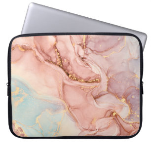 Housse Pour Ordinateur Portable Luxe naturel peinture abstraite d'art fluide en al