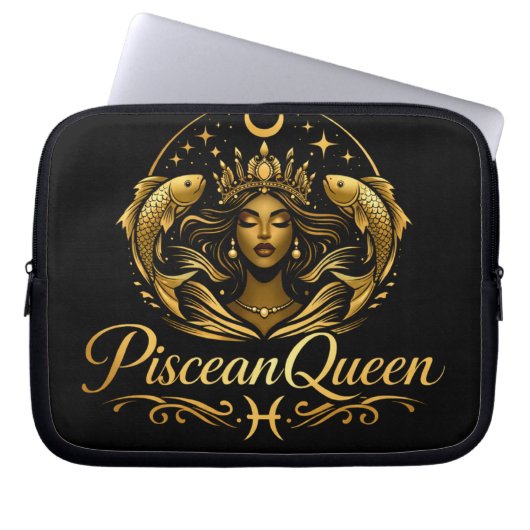 Housse Pour Ordinateur Portable Luxury Piscean Queen Electronics Bag (Devant)