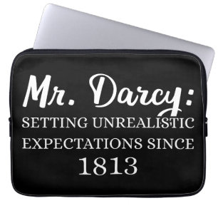 Housse Pour Ordinateur Portable M. Darcy : Attentes irréalistes depuis 1813 II
