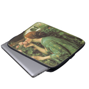 Housse Pour Ordinateur Portable Ma douce rose, ou l'âme de la rose par Waterhouse