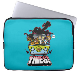 Housse Pour Ordinateur Portable Machine Mystère "Yikes !" Dessin