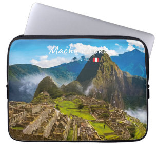 Housse Pour Ordinateur Portable Machu Picchu, Pérou - Ruines de la citadelle inca