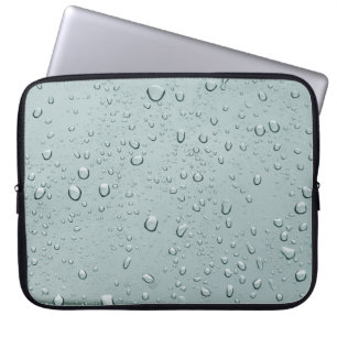 Housse Pour Ordinateur Portable Macro photo de gouttes d'eau