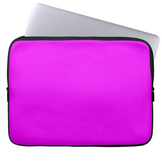 Housse Pour Ordinateur Portable Magenta lumineux (Devant)