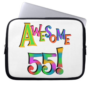 Housse Pour Ordinateur Portable Magnifique 55 T-shirts et cadeaux d'anniversaire