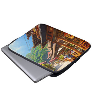 Housse Pour Ordinateur Portable Maison de café javanaise