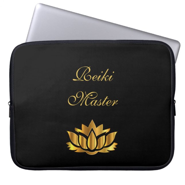 Housse Pour Ordinateur Portable Maître Reiki (Devant)