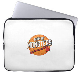 Housse Pour Ordinateur Portable Maman de Monstres Design de Maman de Basket Vintag