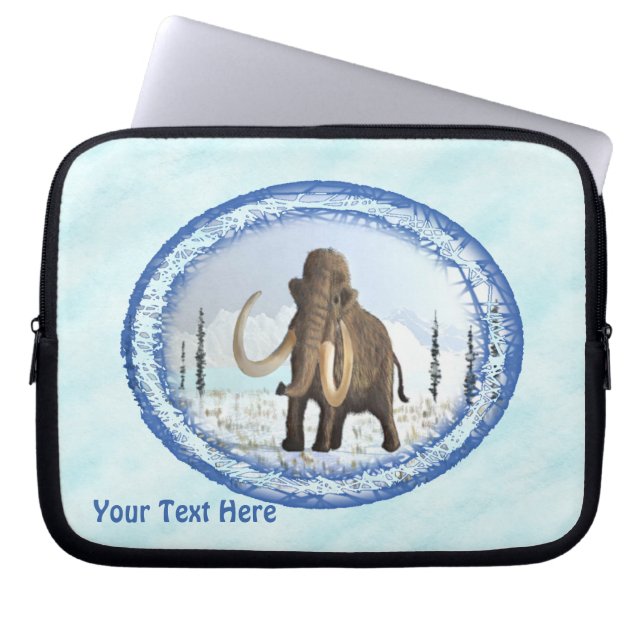 Housse Pour Ordinateur Portable Mammoth laineux (Devant)