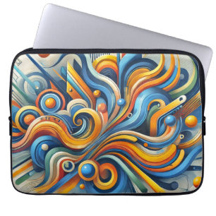 Housse Pour Ordinateur Portable Manche Abstraite pour ordinateur portable