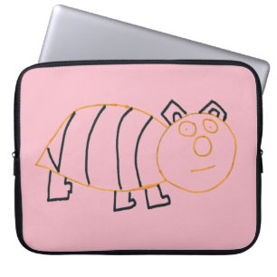 Housse Pour Ordinateur Portable Manche de l'ordinateur portable Bee Bear
