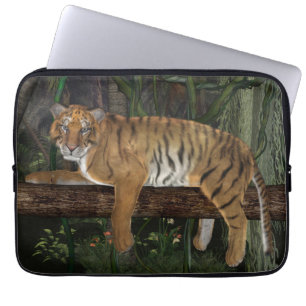 Housse Pour Ordinateur Portable Manche de l'ordinateur portable Tiger