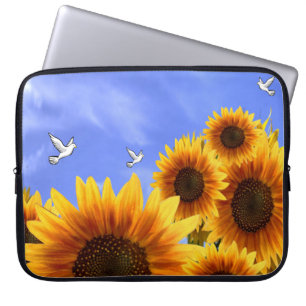 Housse Pour Ordinateur Portable Manche de tournesol pour Ipad