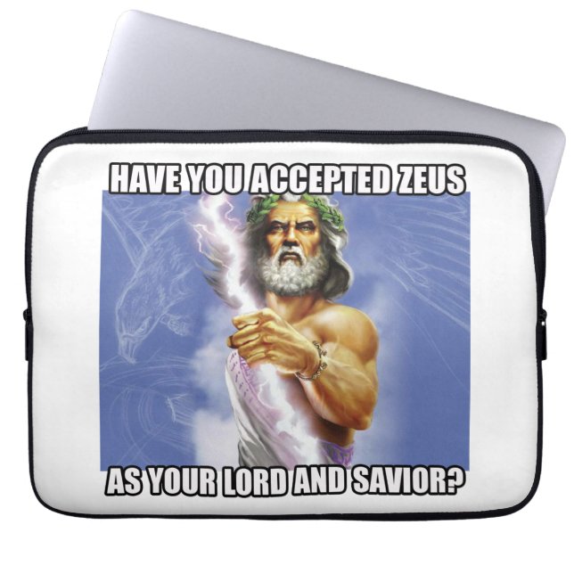 Housse Pour Ordinateur Portable Manche de Zeus (Devant)