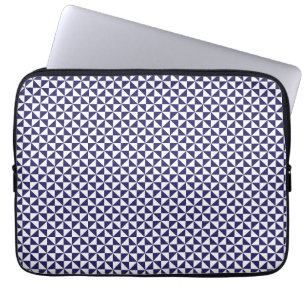 Housse Pour Ordinateur Portable Manche d'ordinateur portable bleu japonais