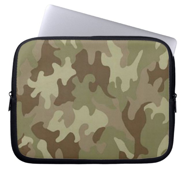 Housse Pour Ordinateur Portable Manche d'ordinateur portable Camouflage (Devant)