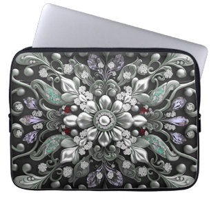 Housse Pour Ordinateur Portable Manche d'ordinateur portable décoratif violet arge