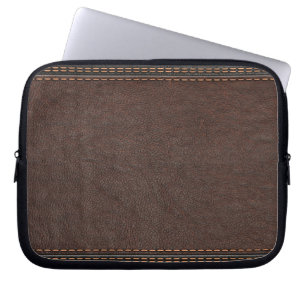 Housse Pour Ordinateur Portable Manche d'ordinateur portable en cuir en néoprène