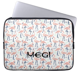 Housse Pour Ordinateur Portable Manche d'ordinateur portable flamingo rose pâle