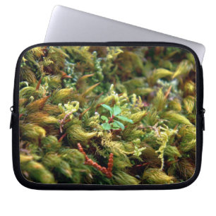 Housse Pour Ordinateur Portable Manche d'ordinateur portable Moss détaillée