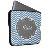 Housse Pour Ordinateur Portable Manche d'ordinateur portable personnalisé Blue Che (Devant droit)
