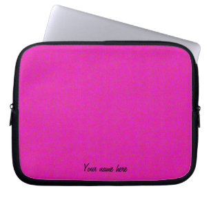 Housse Pour Ordinateur Portable Manche d'ordinateur portable personnalisé rose cha