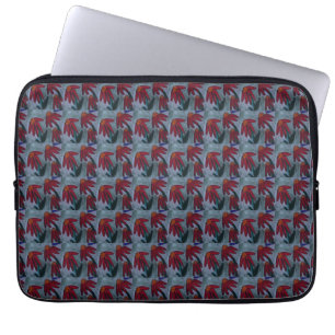 Housse Pour Ordinateur Portable Manche d'ordinateur portable Red Daisy
