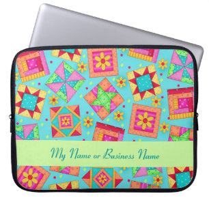 Housse Pour Ordinateur Portable Manche d'ordinateur portable Turquoise Personnalis