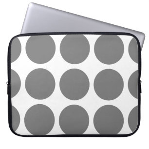 Housse Pour Ordinateur Portable Manche électronique Pois