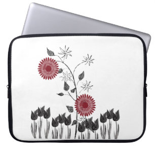 Housse Pour Ordinateur Portable Manche florale pour Ipad