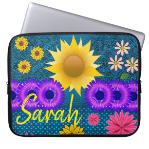 Housse Pour Ordinateur Portable Manche florale pour Ipad