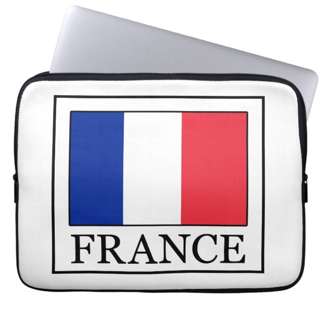 Housse Pour Ordinateur Portable Manche France (Devant)