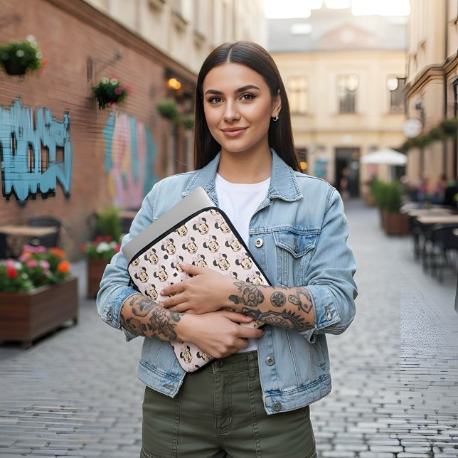 Housse Pour Ordinateur Portable Manche Minnie Ordinateur Portable (Créateur téléchargé)