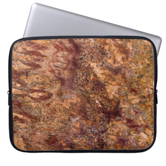 Housse Pour Ordinateur Portable Manche Motif en pierre de granite
