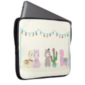 Housse Pour Ordinateur Portable Manche Ordinateur portable Alpacas (Devant droit)