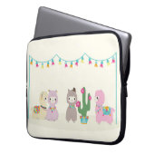 Housse Pour Ordinateur Portable Manche Ordinateur portable Alpacas (devant gauche)
