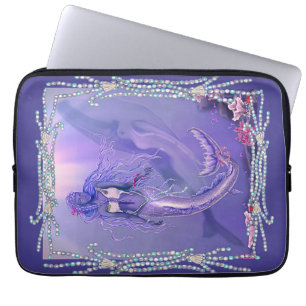 Housse Pour Ordinateur Portable Manche Ordinateur Portable De Souris De Sirène D'O
