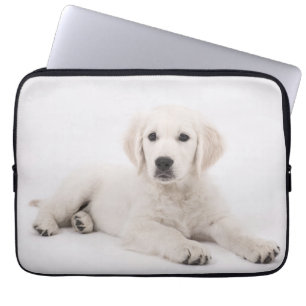 Housse Pour Ordinateur Portable Manche Ordinateur Portable Golden Retriever mignon
