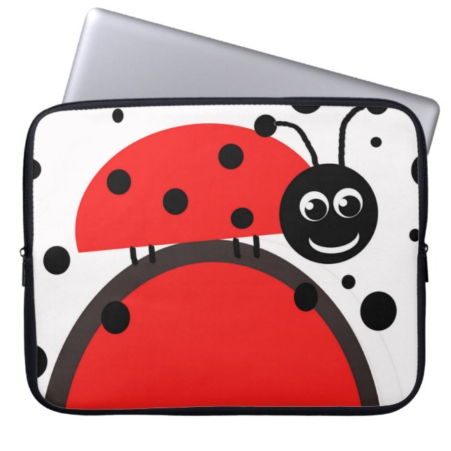 Housse Pour Ordinateur Portable Manche ordinateur portable Ladybug (Devant)