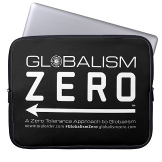 Housse Pour Ordinateur Portable Manche Portable Globalism Zero™ Pile Blanche